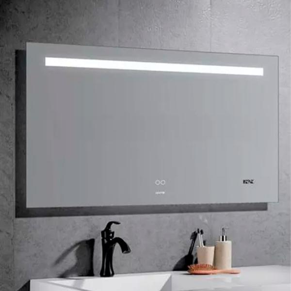 Oglindă de baie Gappo LED G 604-9 Aluminiu / Dreptunghiulară photo 2