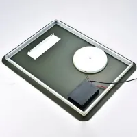 Зеркало для ванной Gappo LED G 602 Алюминий / Прямоугольная photo 2