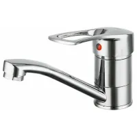 Baterie pentru bucătărie Frud R 45055-1 Mono comandă / Pivotantă / Alamă / Crom