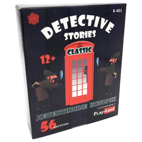 Joc de masă PlayLand Detective stories. Classic 12+/ Joc de logică photo 1 Joc de masă PlayLand Detective stories. Classic 12+/ Joc de logică photo 1