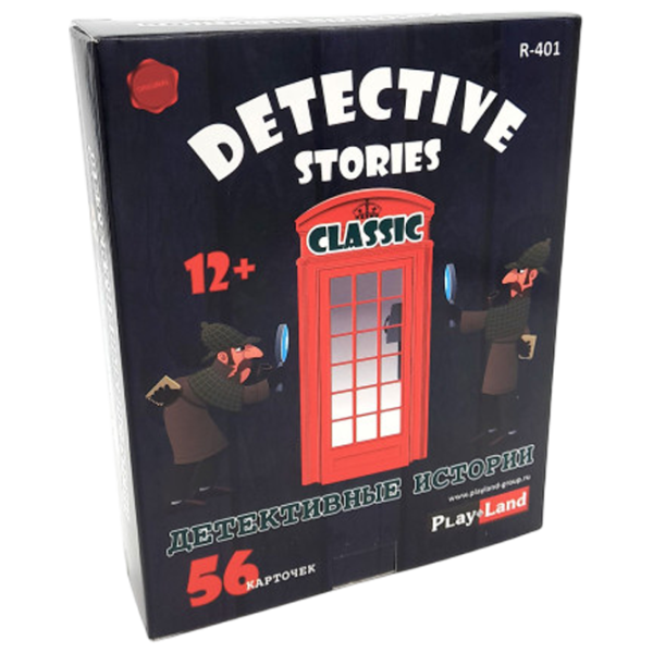 Joc de masă PlayLand Detective stories. Classic 12+/ Joc de logică photo 1 Joc de masă PlayLand Detective stories. Classic 12+/ Joc de logică photo 1
