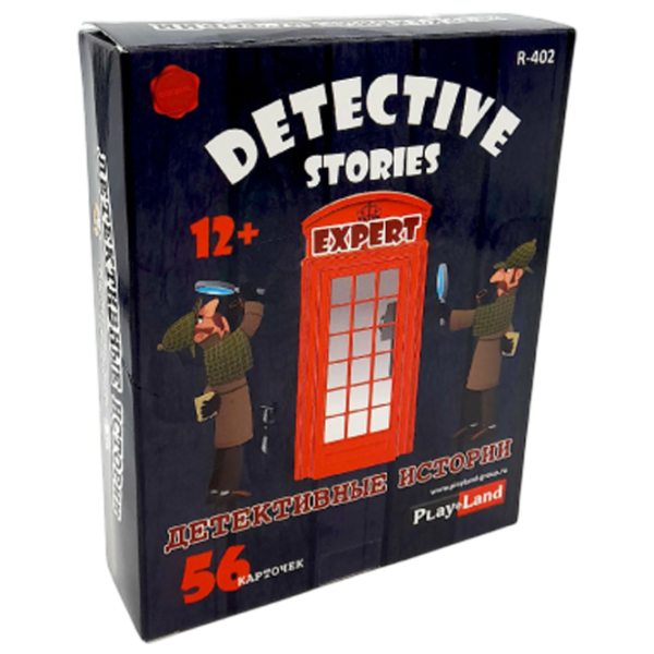 Joc de masă PlayLand Expert detective stories 12+/ Joc de logică photo 1 Joc de masă PlayLand Expert detective stories 12+/ Joc de logică photo 1
