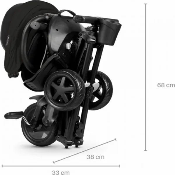 Triciclu Qplay Nova Niello 25 kg / Black photo 7