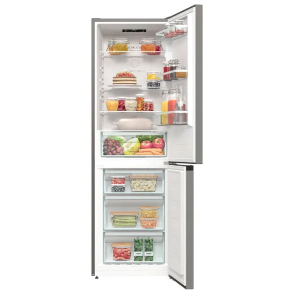 Frigider Gorenje NRK61CS2XL4 cu congelator jos 300 l / 185 cm / Inox photo 8