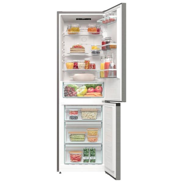 Frigider Gorenje NRK61CS2XL4 cu congelator jos 300 l / 185 cm / Inox photo 8