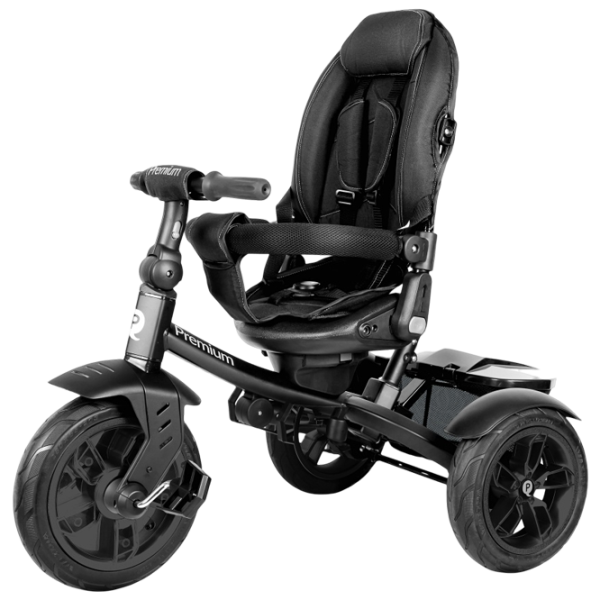Triciclu Qplay Premium 25 kg / Black photo 3 Triciclu Qplay Premium 25 kg / Black photo 3