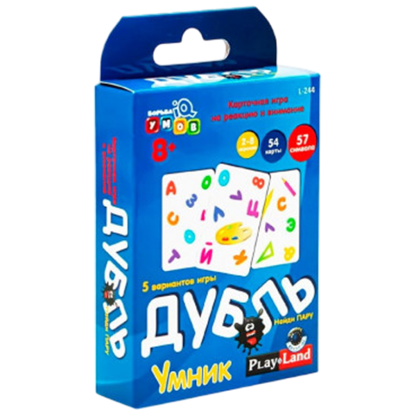 Настольная игра PlayLand Double - The smartest 8+/ Развитие photo 1 Настольная игра PlayLand Double - The smartest 8+/ Развитие photo 1