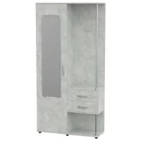 Шкаф для прихожей ML-Mobila Надежда ДСП / White