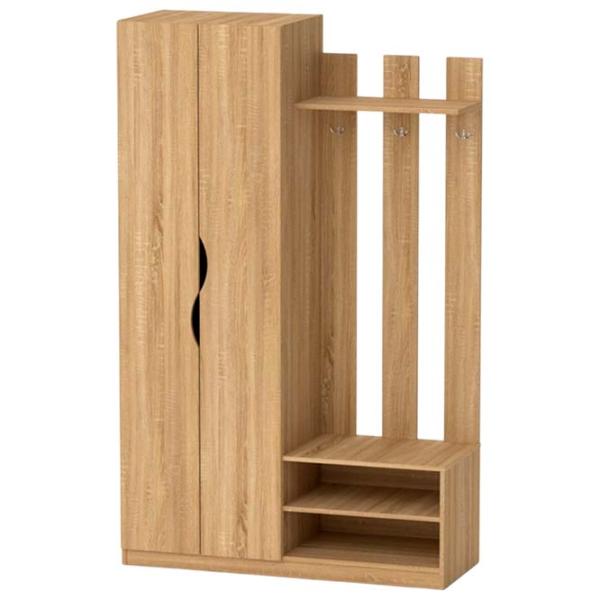 Dulap pentru antreu ML-Mobila Нина PAL / Somona Oak photo 1