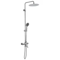 Душевой набор Frap F24807 нерж. сталь / 