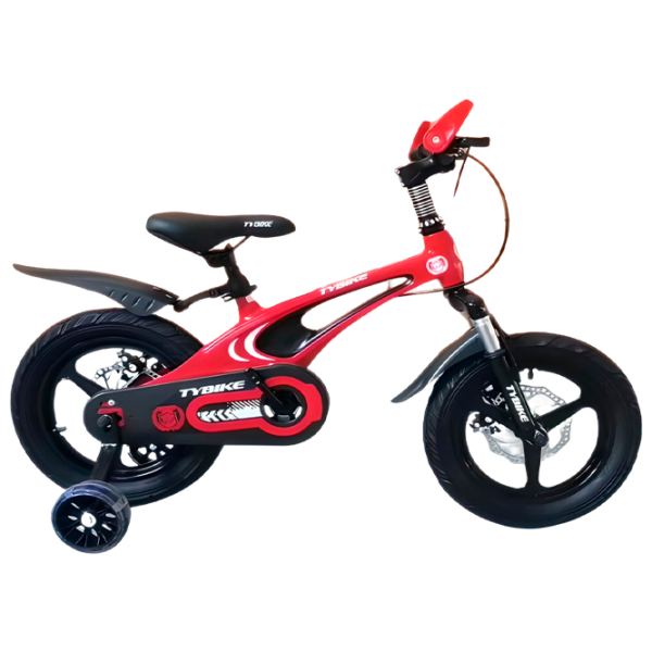 Bicicletă TyBike BK-2 16" 12" Aliaj de magneziu / Red Black photo 1