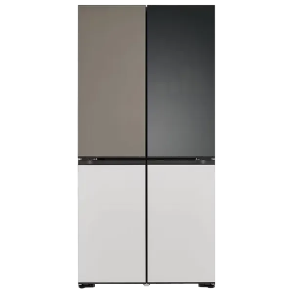 Frigider LG GMV960NNME cu congelator jos 617 l / 186.5 cm / Multicolor photo 2