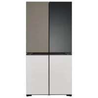 Frigider LG GMV960NNME cu congelator jos 617 l / 186.5 cm / Multicolor photo 2