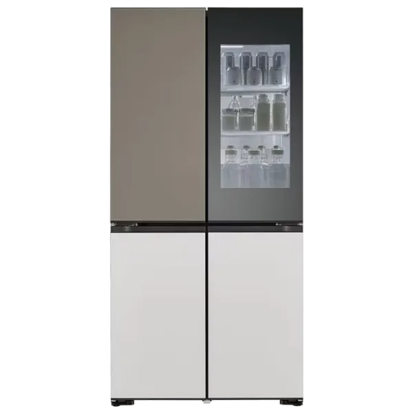 Frigider LG GMV960NNME cu congelator jos 617 l / 186.5 cm / Multicolor photo 3