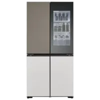 Frigider LG GMV960NNME cu congelator jos 617 l / 186.5 cm / Multicolor photo 3
