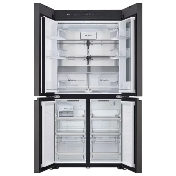 Frigider LG GMV960NNME cu congelator jos 617 l / 186.5 cm / Multicolor photo 5