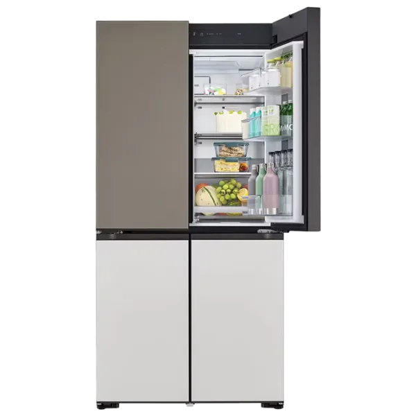 Frigider LG GMV960NNME cu congelator jos 617 l / 186.5 cm / Multicolor photo 7