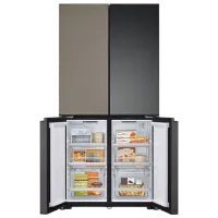 Frigider LG GMV960NNME cu congelator jos 617 l / 186.5 cm / Multicolor photo 9