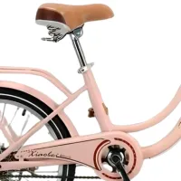 Bicicletă TyBike DF-02 20" 20" Oțel / Pink Brown photo 3