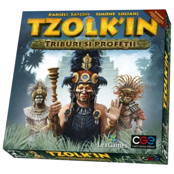 Настольная игра Lex Games Tzolk'in: The Mayan Calendar – Tribes & Prophecies 13+/ Развитие photo 1