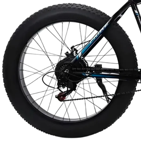 Bicicletă Frike TY-Fatbike 26" 17" Aluminiu / Black Blue photo 2 Bicicletă Frike TY-Fatbike 26" 17" Aluminiu / Black Blue photo 2