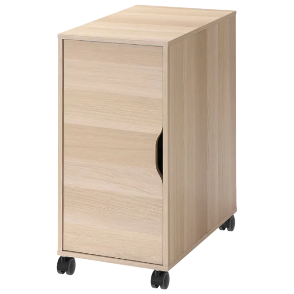 Comodă pentru birou Ikea Alex 76 x 36 x 58 / PAL / White Oak photo 1
