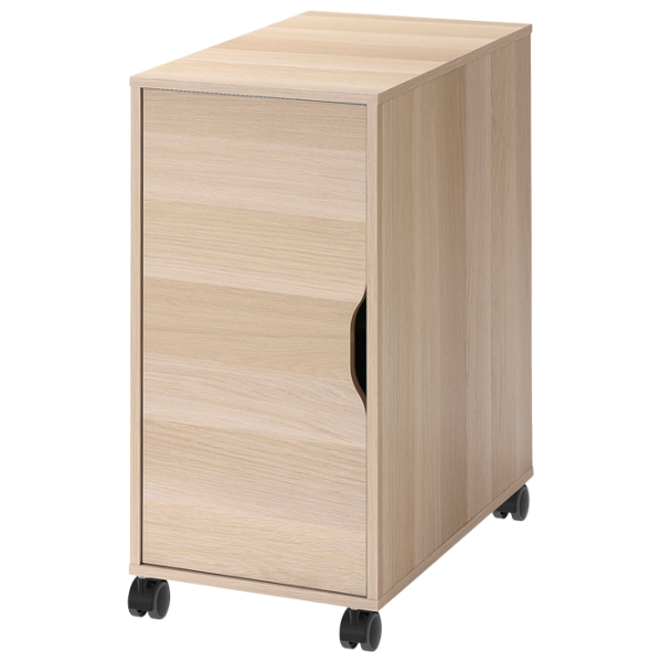 Comodă pentru birou Ikea Alex 76 x 36 x 58 / PAL / White Oak photo 1
