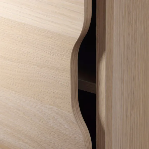 Comodă pentru birou Ikea Alex 76 x 36 x 58 / PAL / White Oak photo 5
