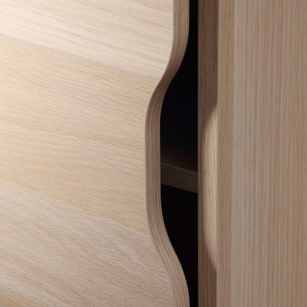 Comodă pentru birou Ikea Alex 76 x 36 x 58 / PAL / White Oak photo 5