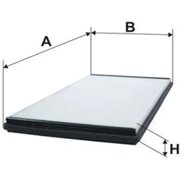 Фильтр салона Wix WX-WP9326  photo 1