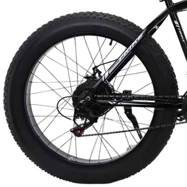 Bicicletă Frike TY-Fatbike 26" 17" Aluminiu / Black Gray photo 2