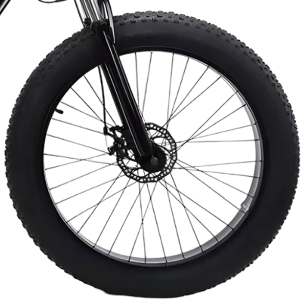 Bicicletă Frike TY-Fatbike 26" 17" Aluminiu / Black Gray photo 5