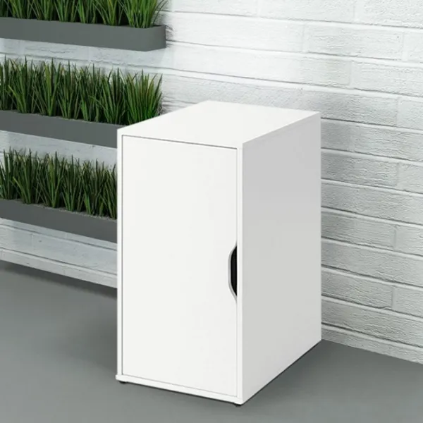 Комод для офиса Ikea Alex 76 x 36 x 58см / ДСП / White photo 3