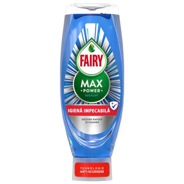 Средство для мытья посуды Fairy Fairy Max Power 0.73л / Эвкалипт photo 1 Средство для мытья посуды Fairy Fairy Max Power 0.73л / Эвкалипт photo 1
