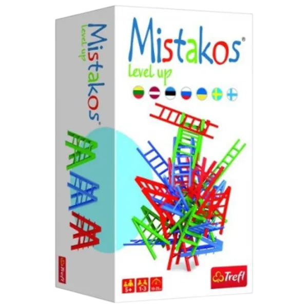 Настольная игра Trefl Mistakos Level Up 5+/ Для вечеринок photo 1 Настольная игра Trefl Mistakos Level Up 5+/ Для вечеринок photo 1