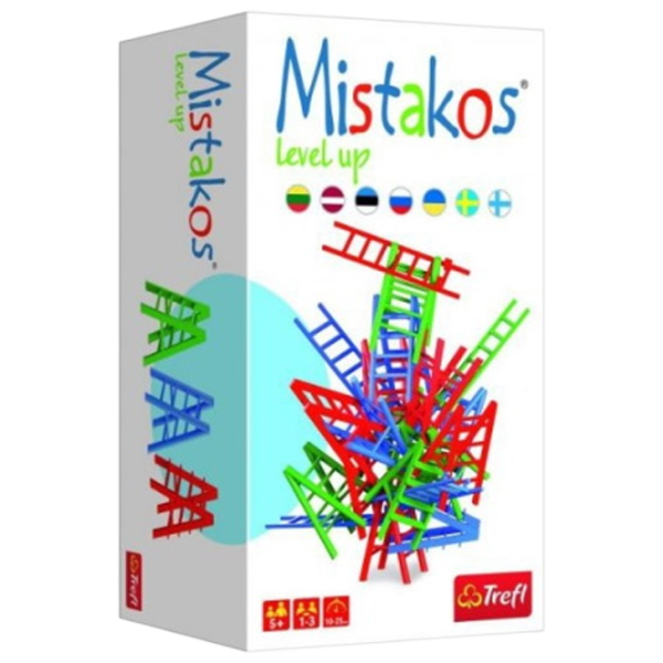 Настольная игра Trefl Mistakos Level Up 5+/ Для вечеринок photo 1 Настольная игра Trefl Mistakos Level Up 5+/ Для вечеринок photo 1