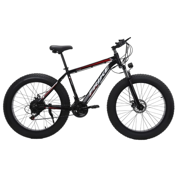Bicicletă Frike TY-Fatbike 26" 17" Aluminiu / Black Red photo 1