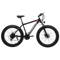 Велосипед Frike TY-Fatbike 26" 17" Алюминий / Черный Red