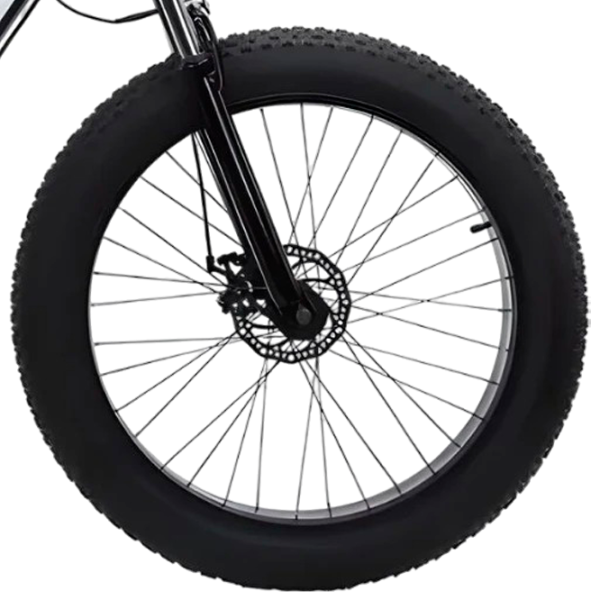 Bicicletă Frike TY-Fatbike 26" 17" Aluminiu / Black Red photo 2
