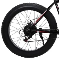 Велосипед Frike TY-Fatbike 26" 17" Алюминий / Черный Red photo 5
