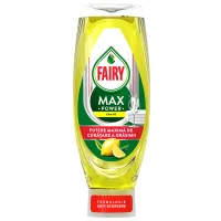 Средство для мытья посуды Fairy Fairy Max Power 0.73л / Лимон