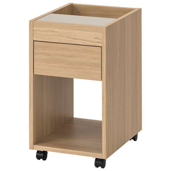 Comodă pentru birou Ikea Tonstad 60 x 30 x 47 / PAL / Oak Veneer photo 1