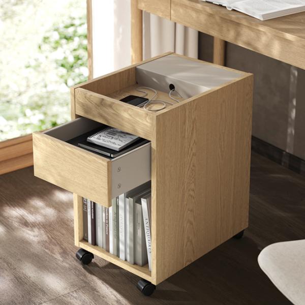 Comodă pentru birou Ikea Tonstad 60 x 30 x 47 / PAL / Oak Veneer photo 5