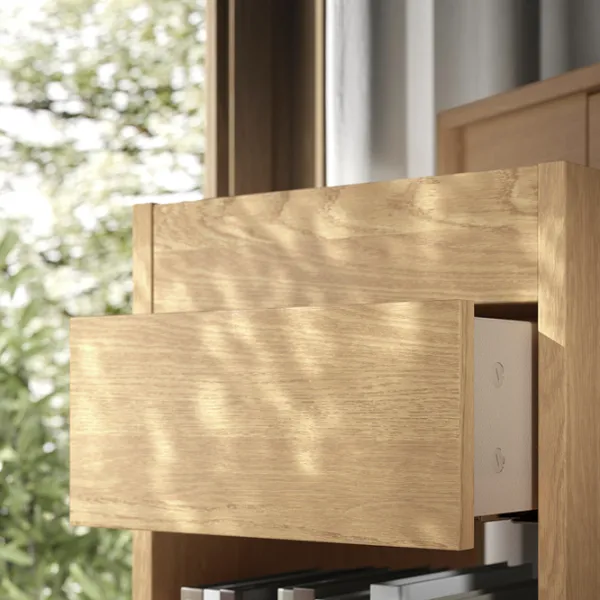 Comodă pentru birou Ikea Tonstad 60 x 30 x 47 / PAL / Oak Veneer photo 6