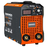 Сварочный аппарат Daewoo DAMINI160IT 65 В ручная дуговая (MMA) / Черный