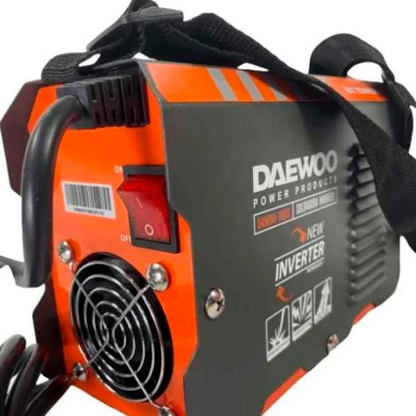 Aparat de sudat Daewoo DAMINI160IT 65 V cu electrod (MMA) / Black photo 2 Aparat de sudat Daewoo DAMINI160IT 65 V cu electrod (MMA) / Black photo 2