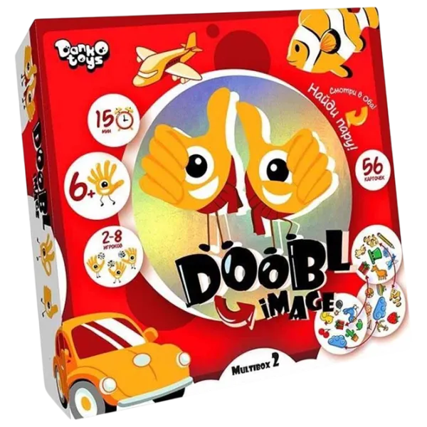 Настольная игра Danko Toys Doobl Image Muiltibox 2 3+/ Развитие photo 1