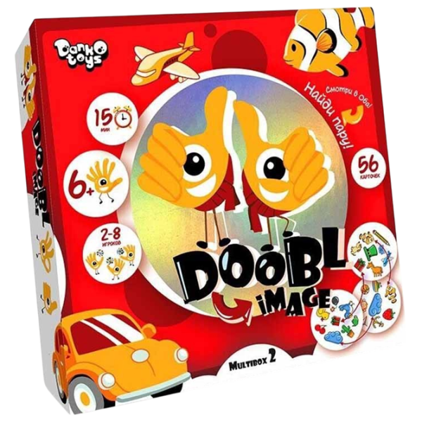 Настольная игра Danko Toys Doobl Image Muiltibox 2 3+/ Развитие photo 1