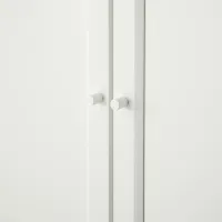 Comodă pentru birou Ikea Billy/Oxberg 106 x 80 x 30 / MDF / Alb photo 5