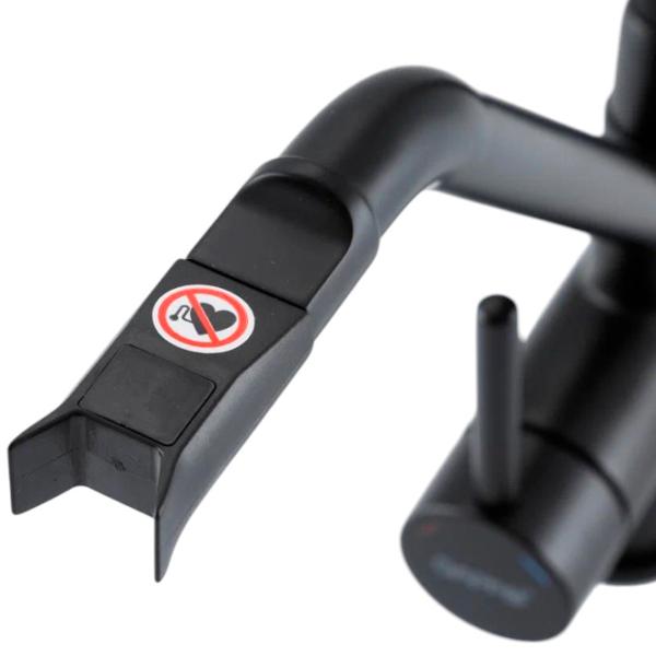 Baterie pentru bucătărie Gappo G4398-86 cu două pîrghii / Pivotantă / Alamă / Black photo 7